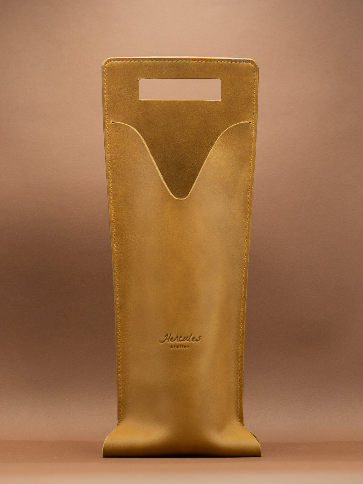Porta vino de cuero - Hércules Atelier