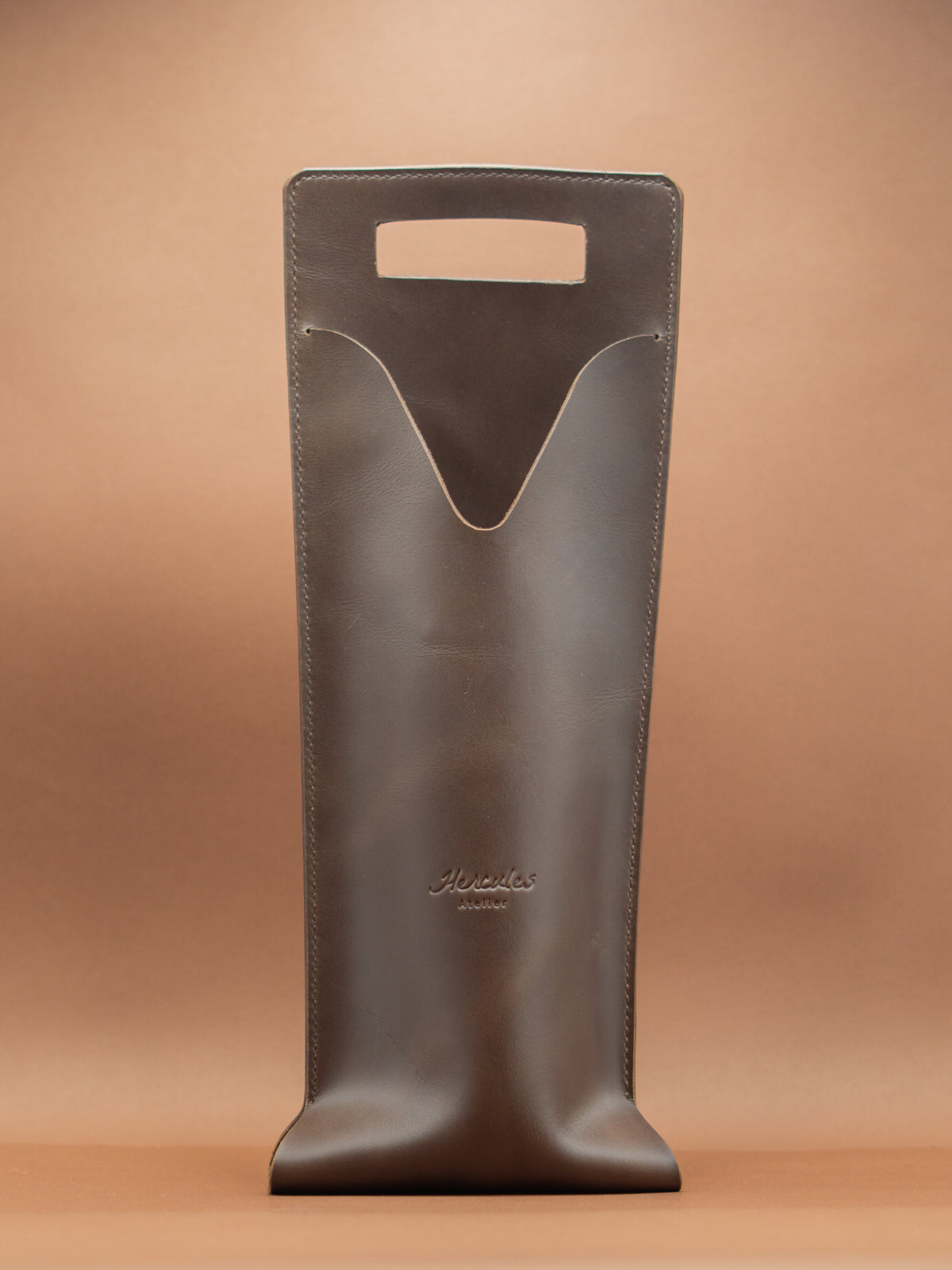 Porta vino de cuero - Hércules Atelier