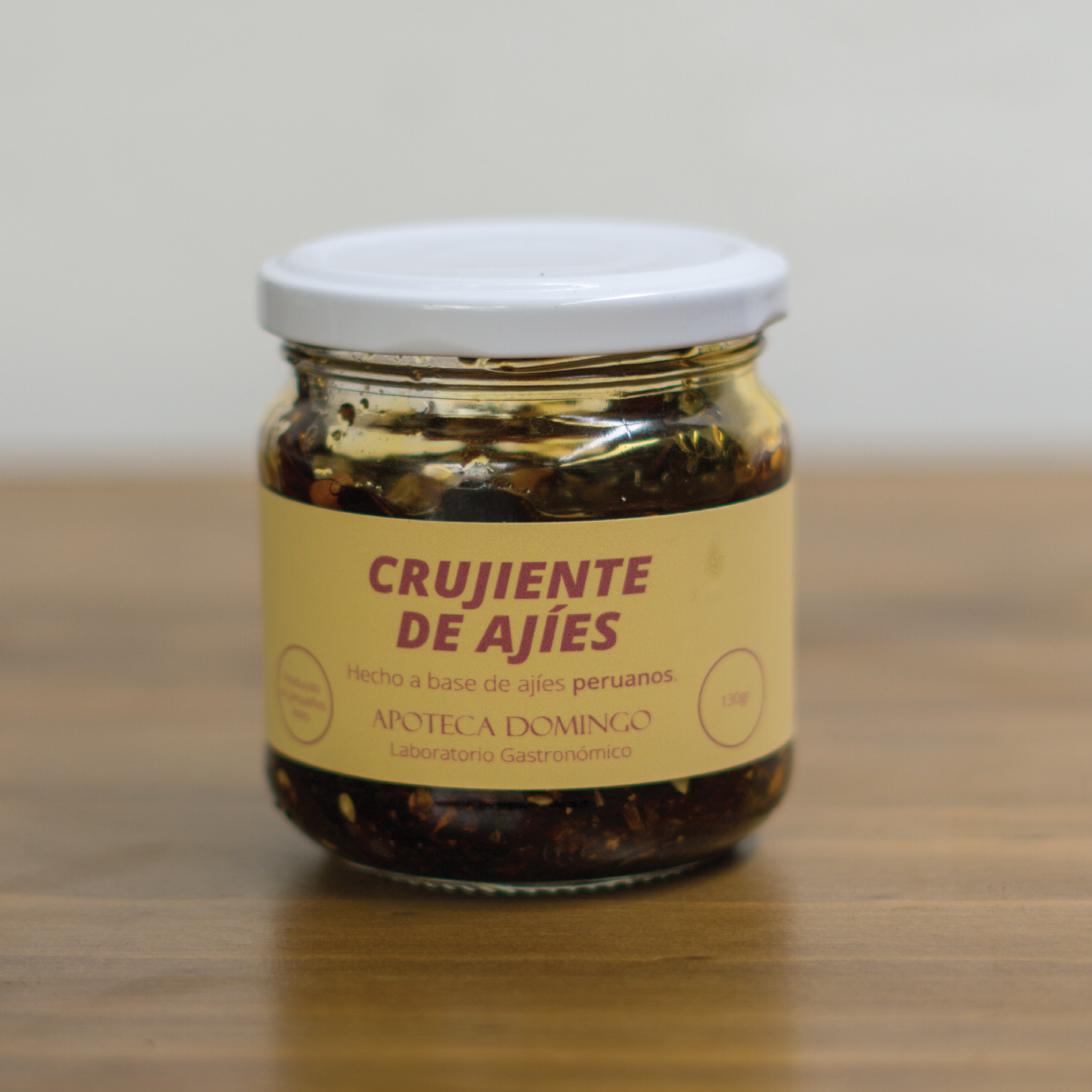 Crujiente de ají (chili crisp)